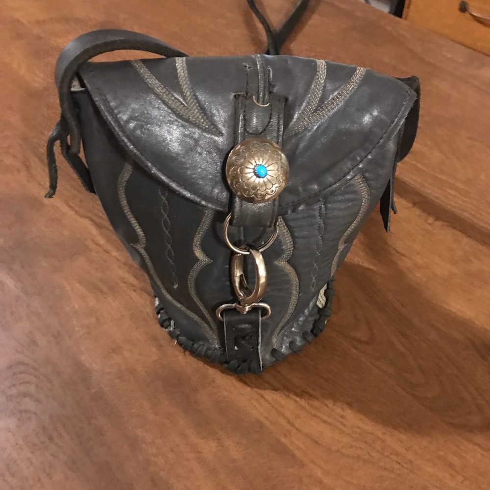 Western boot crossbody bag